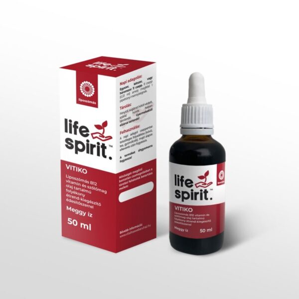 Life Spirit Vitiko liposzómás B12 vitamin tartalmú étrendkiegészítő 50 ml