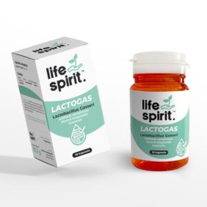 Life Spirit Lactogas élőflórát tartalmazó étrend-kiegészítő kapszula 30 db